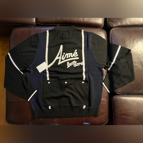 Aime Leon Dore ALD Aimé Knit Long-Sleeve Cycling Jersey Sweater Men’s Size XL - Picture 8 of 11